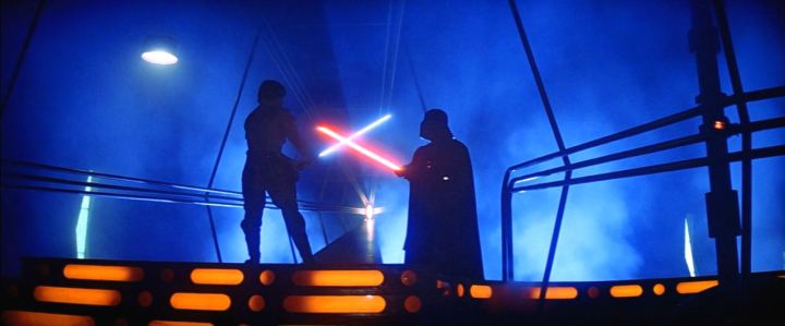 THE EMPIRE STRIKES BACK (1980). Director: Irvin Kirshner. Cinematographer: Peter Suschitzsky.